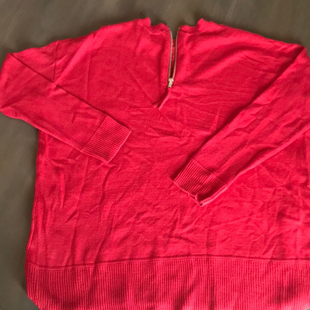 Red sweater